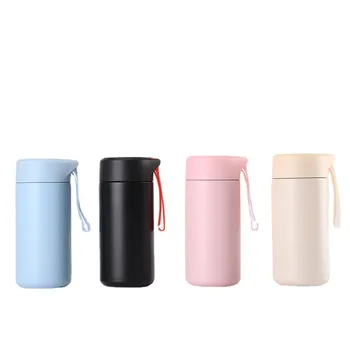 Double Wall Vacuum Insulated Stainless Steel Water Bottle Metal Hot YJEL0029 Purple Black Yellow Custom Red White Blue Camping