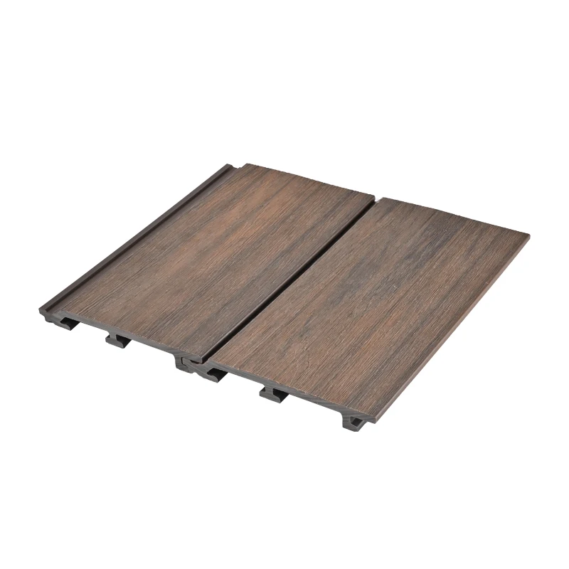 Favorable Price Eco Wood Type Engineering Exterior Wood Plastic Composite Competitive WPC Wall Cladding Panel