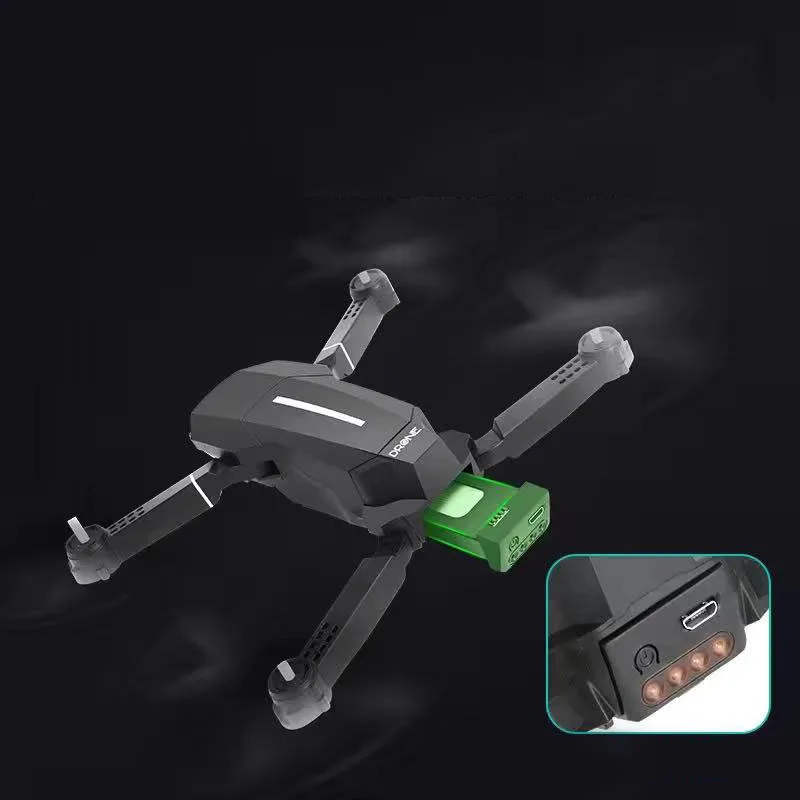 Мини-Квадрокоптер LUCUN складной 4K 1080P HD с камерой Wi-Fi