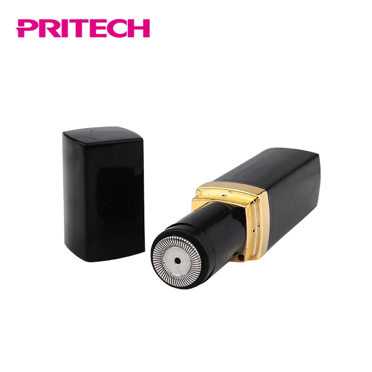 
Недорогая черная электрическая бритва-эпилятор с аккумулятором 1xAA от PRITECH 