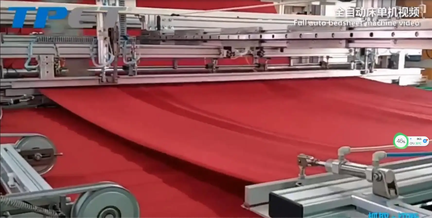 Full Automatic Bed Sheet Machine hemming US type, View bed sheet making