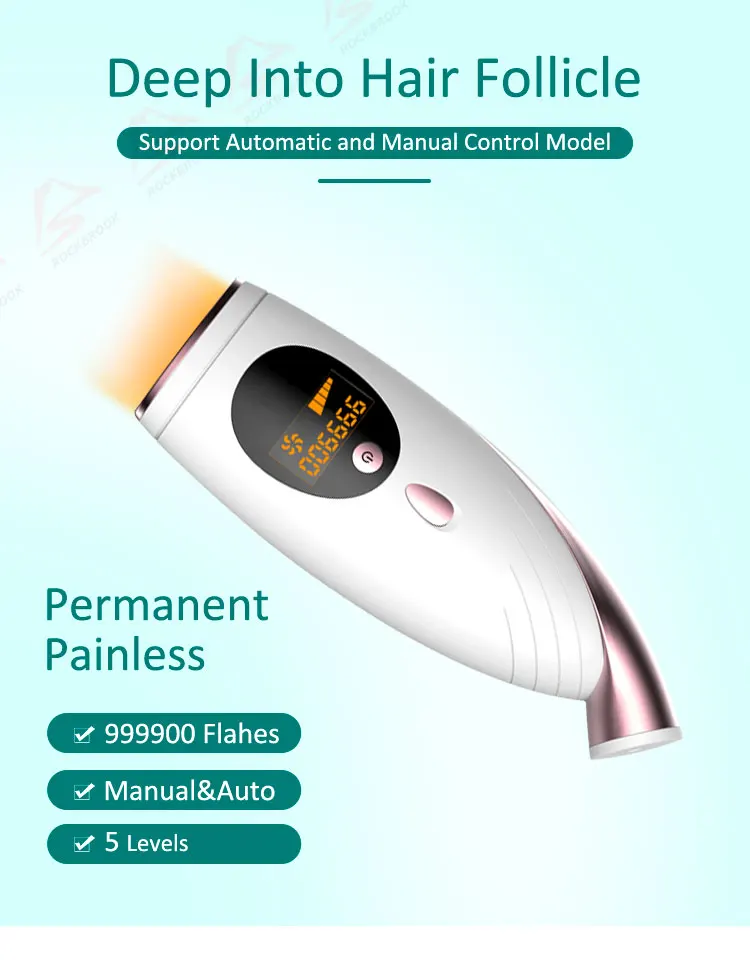 Ready To Ship  New Facial Body Skin Beauty Permanent Men Price Laser Hair Removal Home Use Ipl Machine Women Men