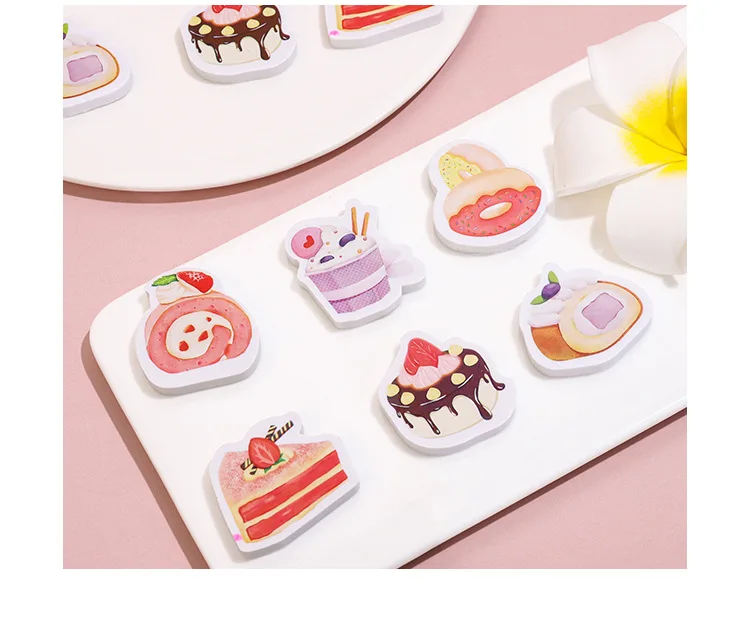 30 Pièces Gommes En Forme De Gâteau - Gommes Mignonnes Créatives Pour École, Cadeaux Pour Enfants Et Étudiants, Décorations Amusantes