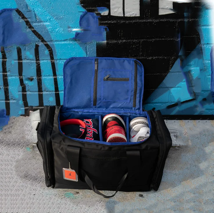 Premium Sneaker Bag Travel Duffel Bag Adjustable Compartments