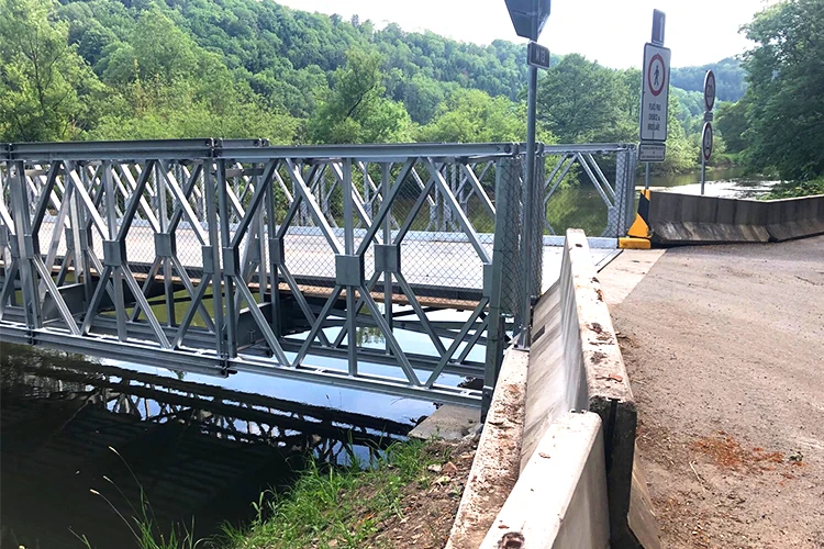 Steel Truss Frame Bridge Modular Prefab Portable Hd200 Steel Structure ...
