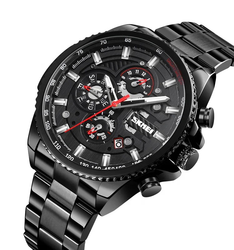 Men's Luxury Automatic Skmei M023 Gold Watch OEM Mechanical