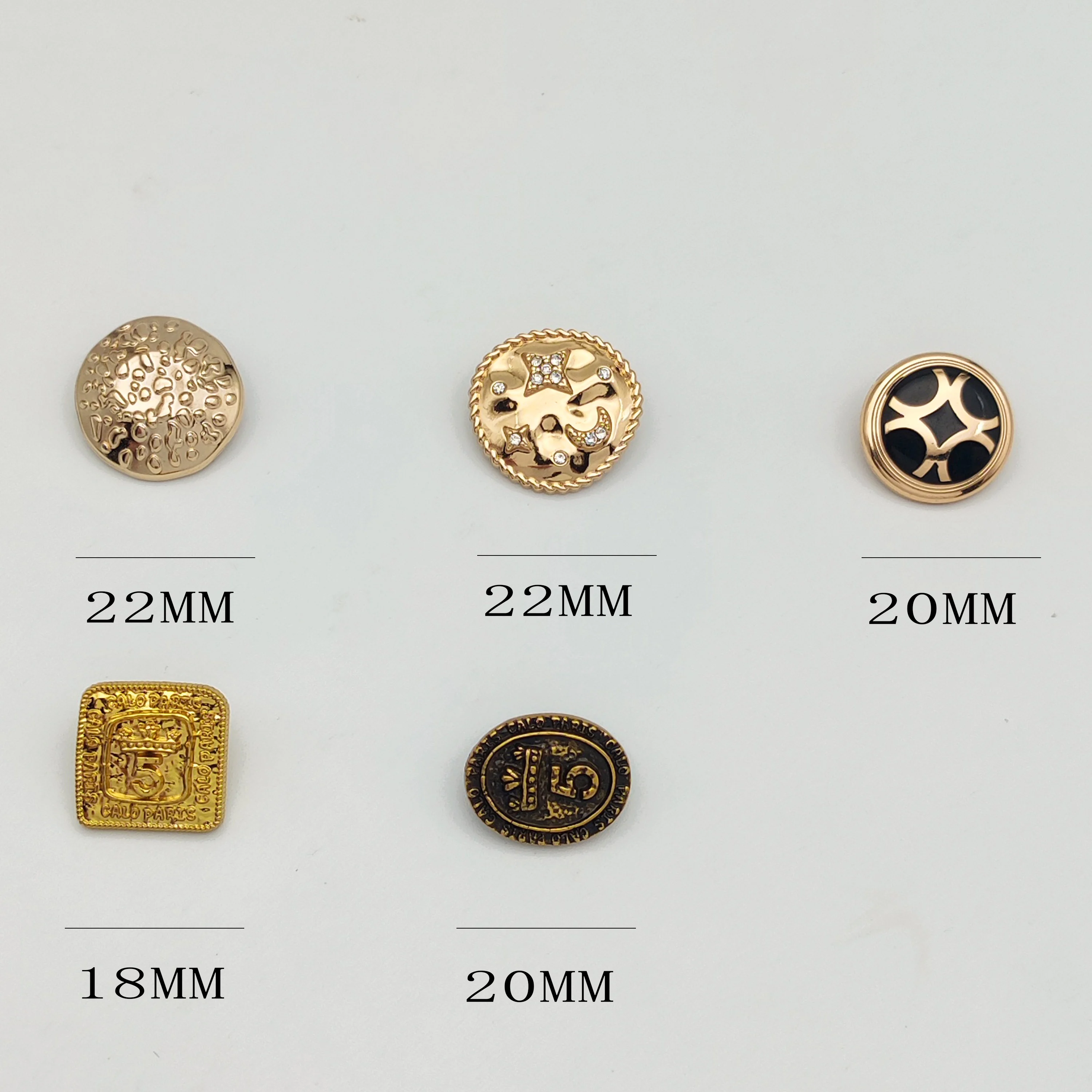 Factory Supplies Custom Metal Coat Buttons Custom Logo Metal Buttons 