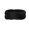 6-1 bandeau de couleur unie-noir