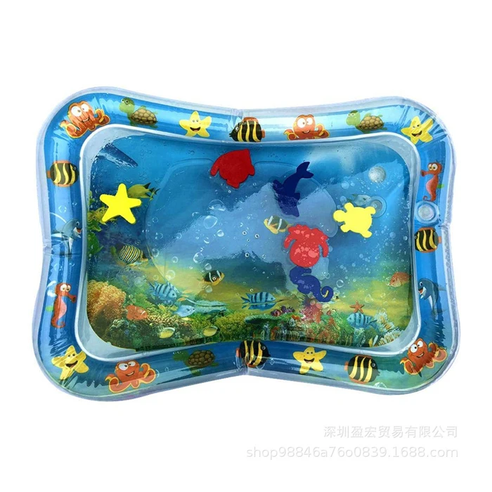 Tapis D Eau Gonflable Pour Enfants Jouets Pour Bebes Activites Amusantes Coussin De Jeu Pour Les Competences Des Moteurs Buy Mat Eau Jeux D Eau Coussin Jouer Jouets Product On Alibaba Com