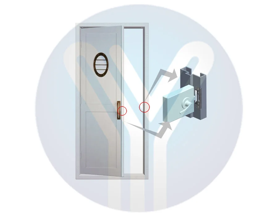 Cathode Lock.access Control Electric Lock Striker Py-el12 - Buy ...