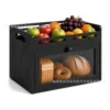 Caja de pan negro