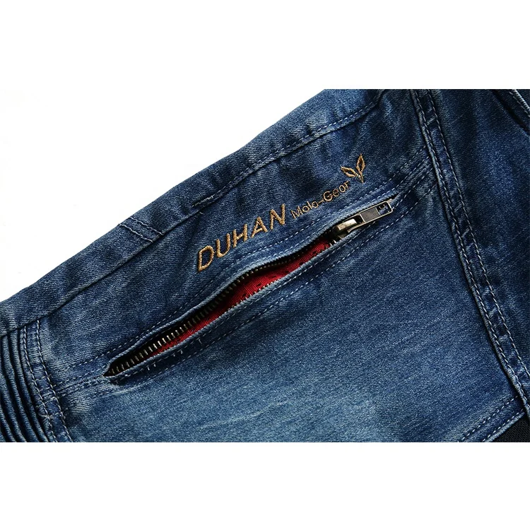 
DUHAN, мотоциклетные штаны мужские мотоциклетные джинсы Мотокросс брюки для верховой езды Pantalon Мотоцикл Джинсы Брюки с колено защитное снаряжение 