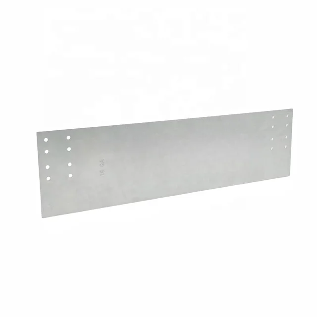 US Warehouse Stock - Galvanized Steel 8''x5'' Electrical Plumbing Guard,18 in Nail Plate for Wood Stud