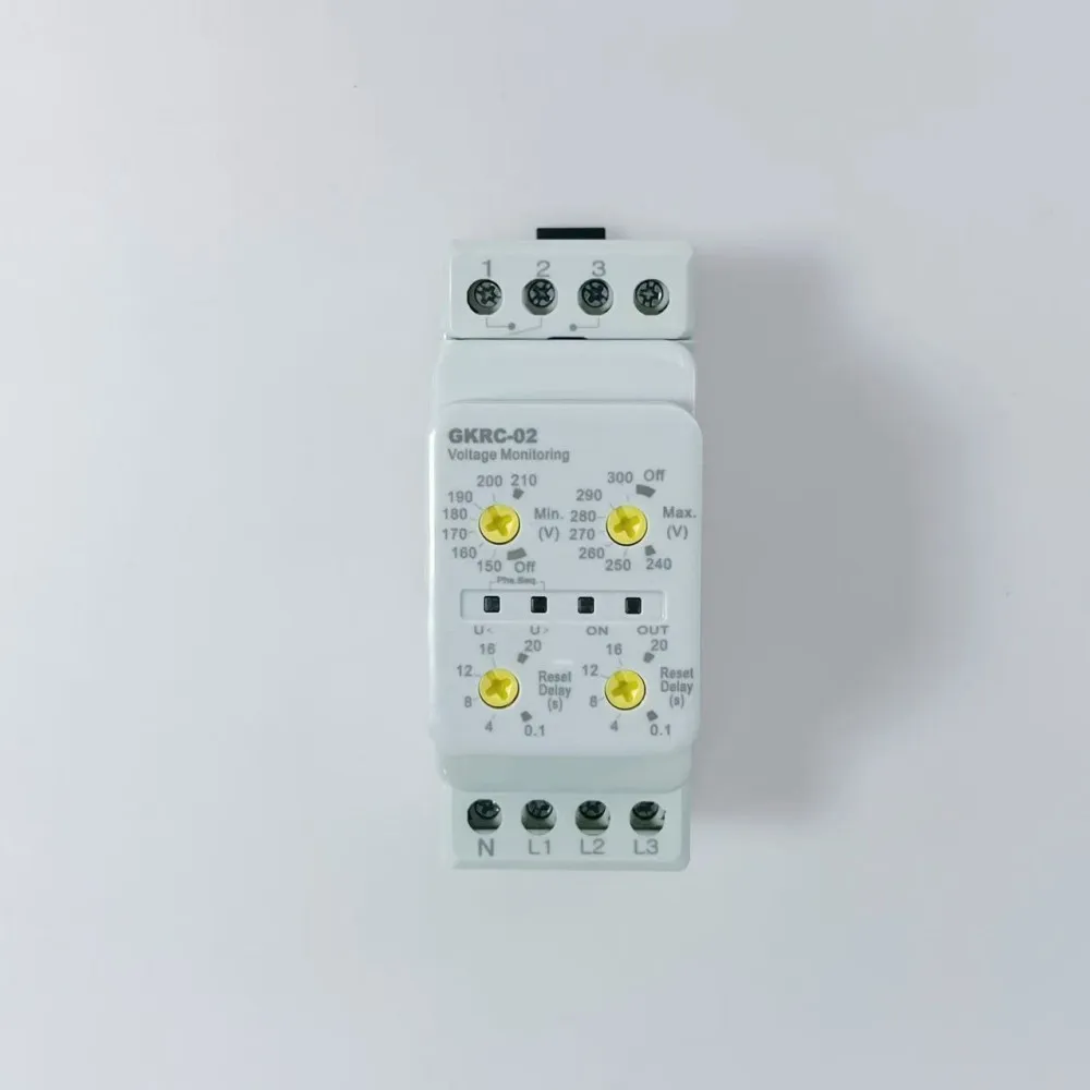 product gkrc 02 voltage monitoring relay phase failure relay monitoring relay-4