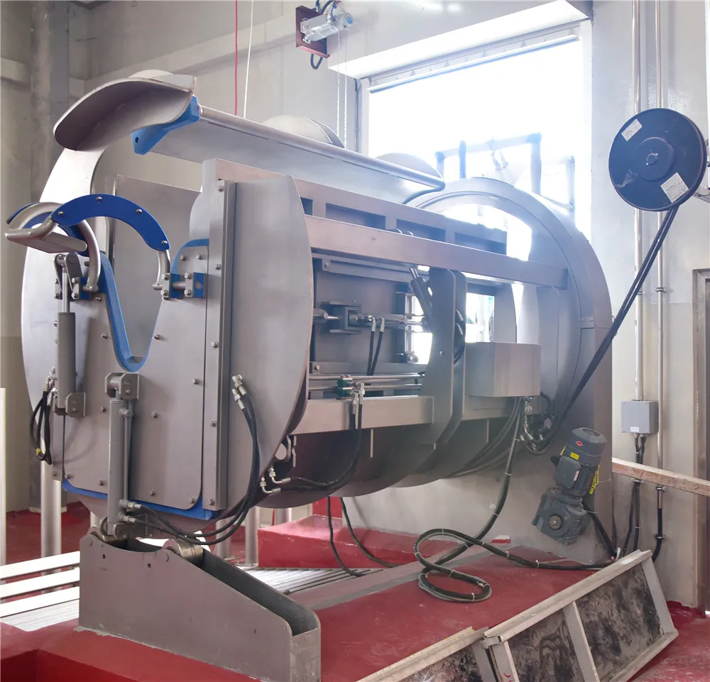 Slaughterhouse design 50-100 cow slaughterhouse meat processing equipment