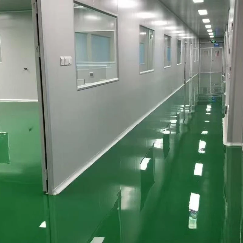 SHARBON New GMP Compliant Fire Resistant Clean Room Booth HEPA Filter Airflow Stationary Design for Laboratory