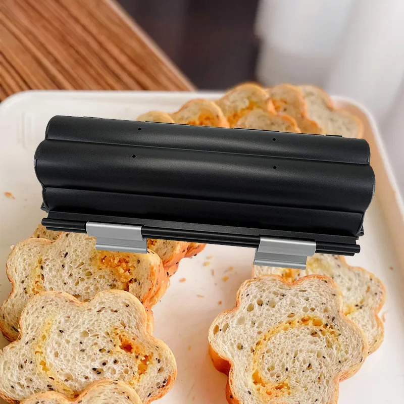 4 Mini Teglie Per Pane In Silicone Alimentare - Stampi Da Forno Riutilizzabili Per Friggitrice Ad Aria, Microonde E Congelatore, Ideali Per Dessert E Pane Fatto In Casa - 2
