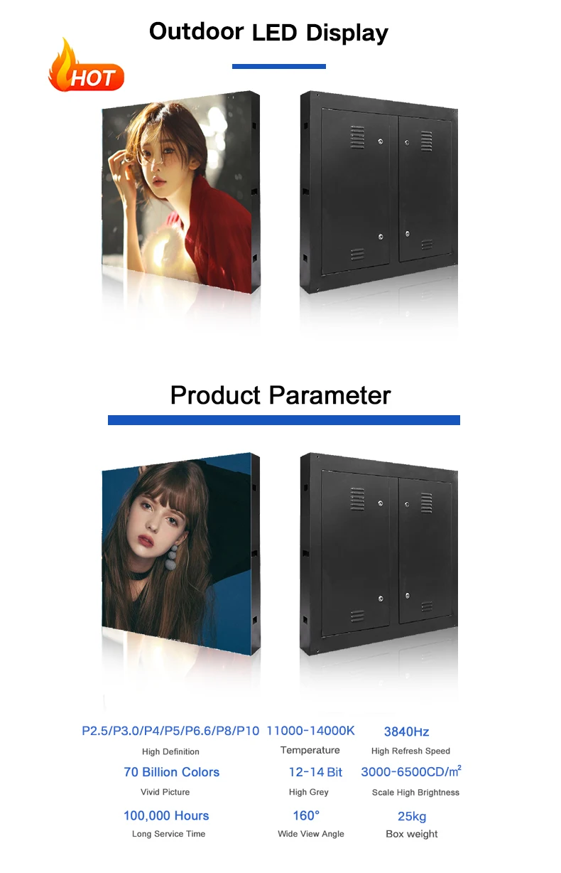 Outdoor Led Panel With High-quality Chips And Low Power Consumption ...