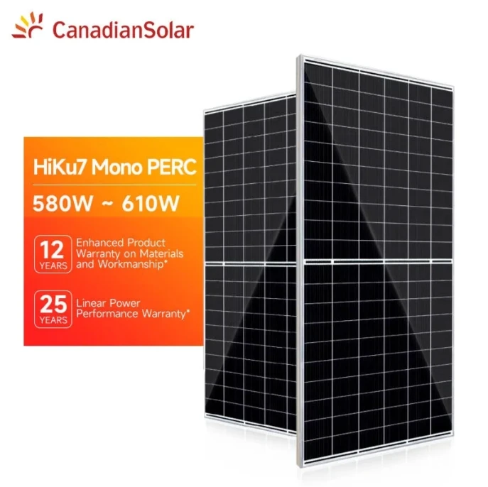 Canada Solar Topbihiku7 N-Type Bifacial 680W-705W Panel
