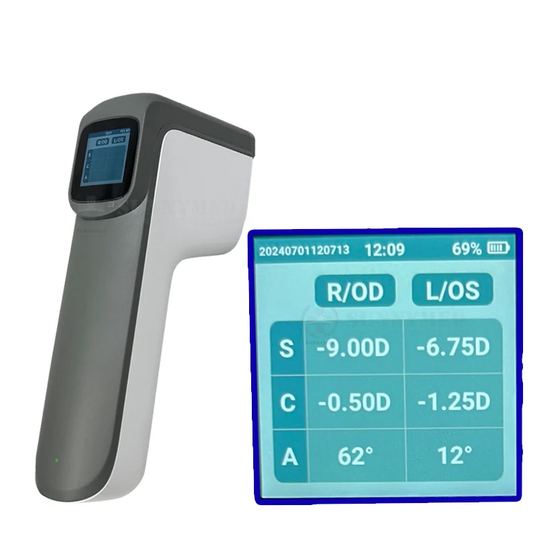 SY-V045-1 Optical Instrument Handheld Vision Screener Held Auto Refractor Portable Autorefractometer