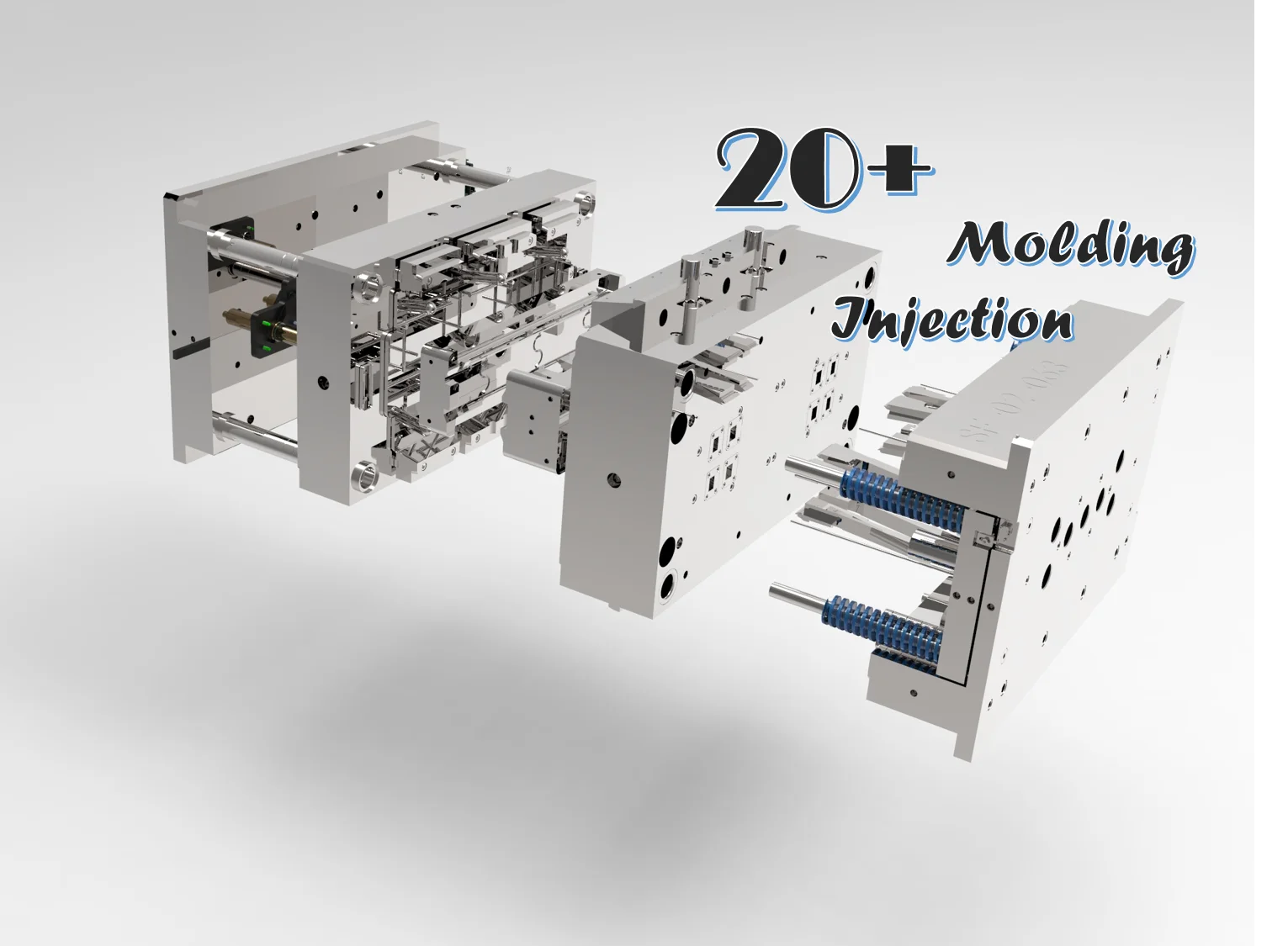 High Precision Injection Molds for Plastic Gear Production