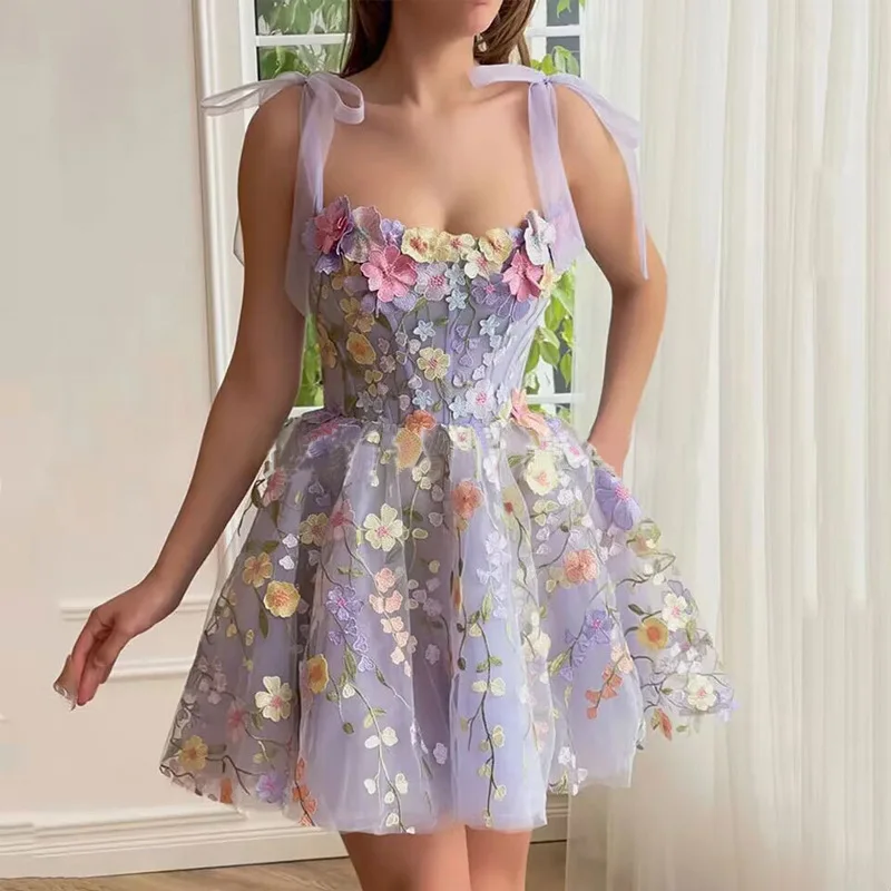 Dq194 Elegant Sample Design Short Offer Shoulder Pleat Evening Dress