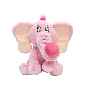 Valentine Plush Toy Cute Plush Elephant Stuffed Animal Soft Toy Valentines Day Gift