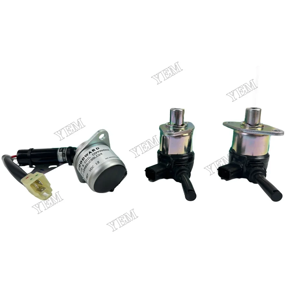 Hot Sale 4JF1 4JG1 4JG2 4JH1 Fuel Stop Solenoid Valve for Isuzu Engine Spare Parts