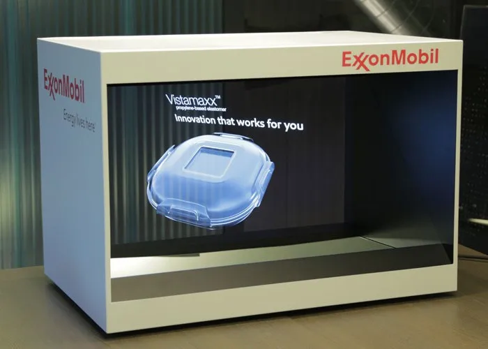 Smxホログラフィックディスプレイ/片面3Dホログラムショーケース/180度