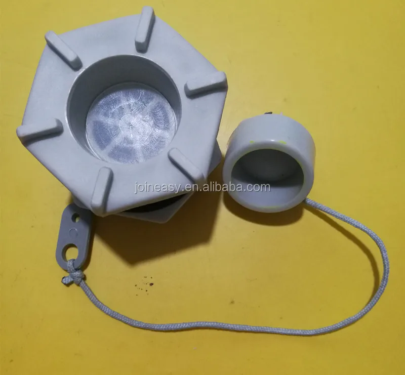 Boat Air Valve Drain Valve with Rope Lightweight Durable Easy to Operate Valves for Inflatable Boats Fishing Boat Kayak