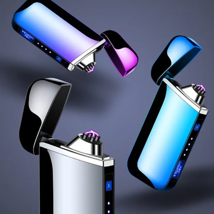 Wholesale New Arrive Double ARC Plasma Usb Electric Lighter, Eco