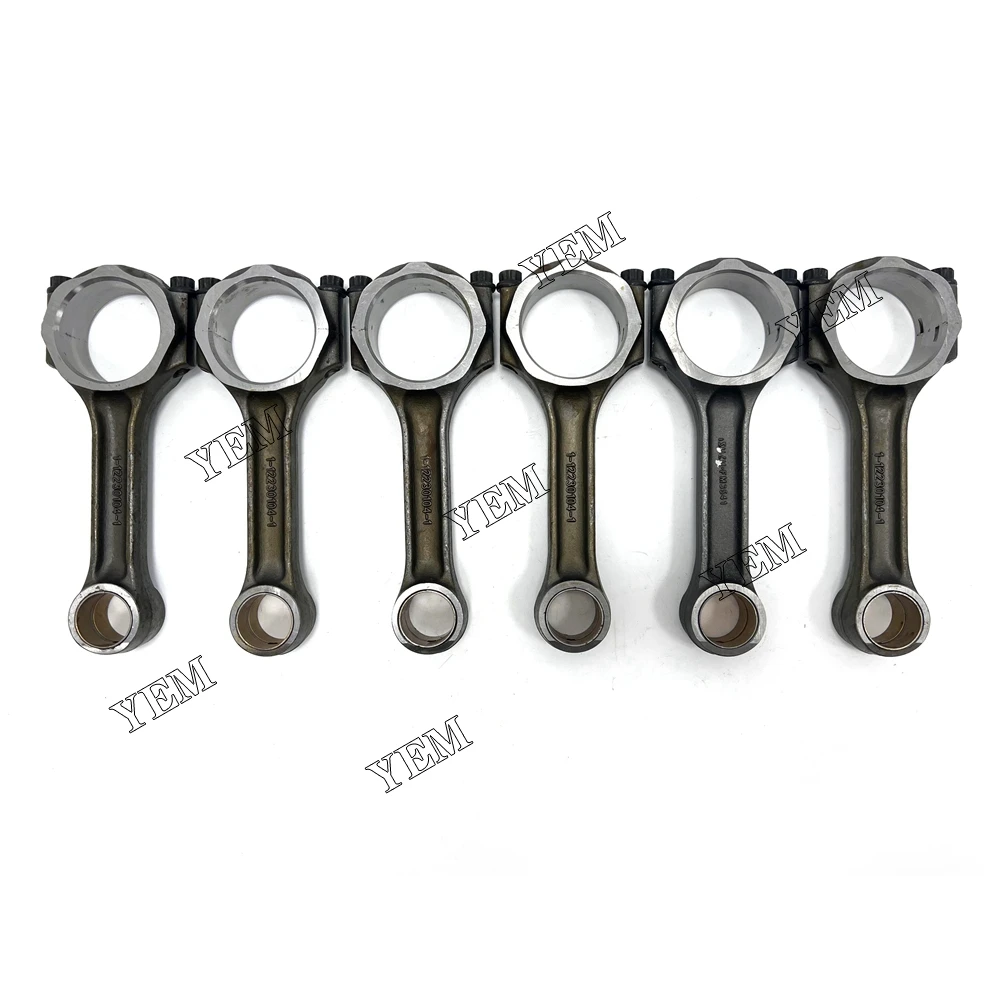 Connecting Rod 1-12230095-1 1-12230104-1 Fit for Isuzu 6BD1 Original Excavator Part