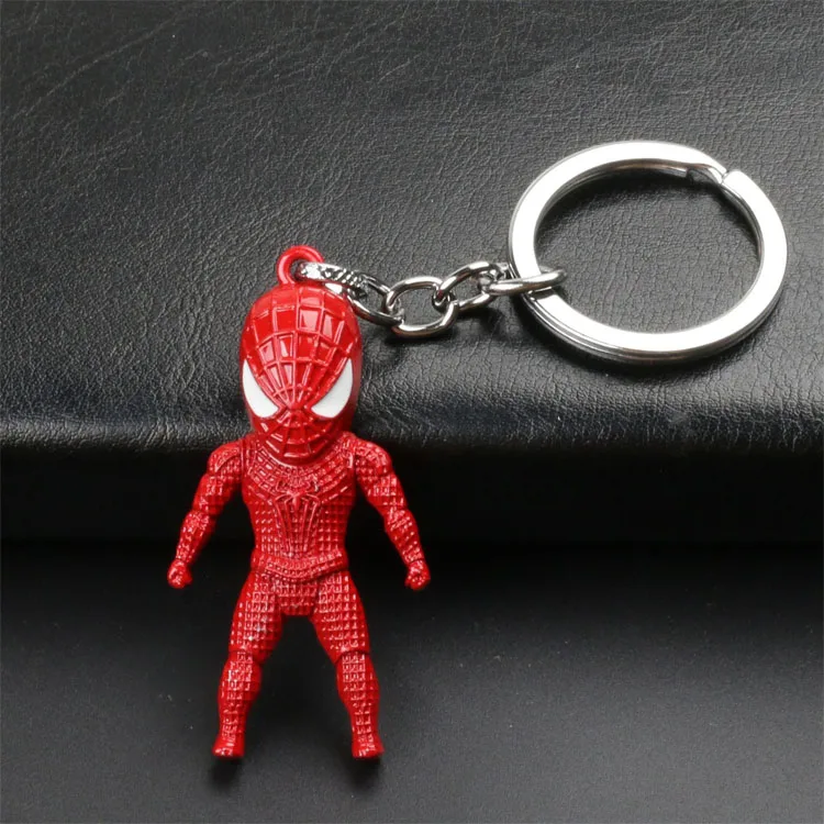 Spider-man keychain Spider-man Hand made with - Depop