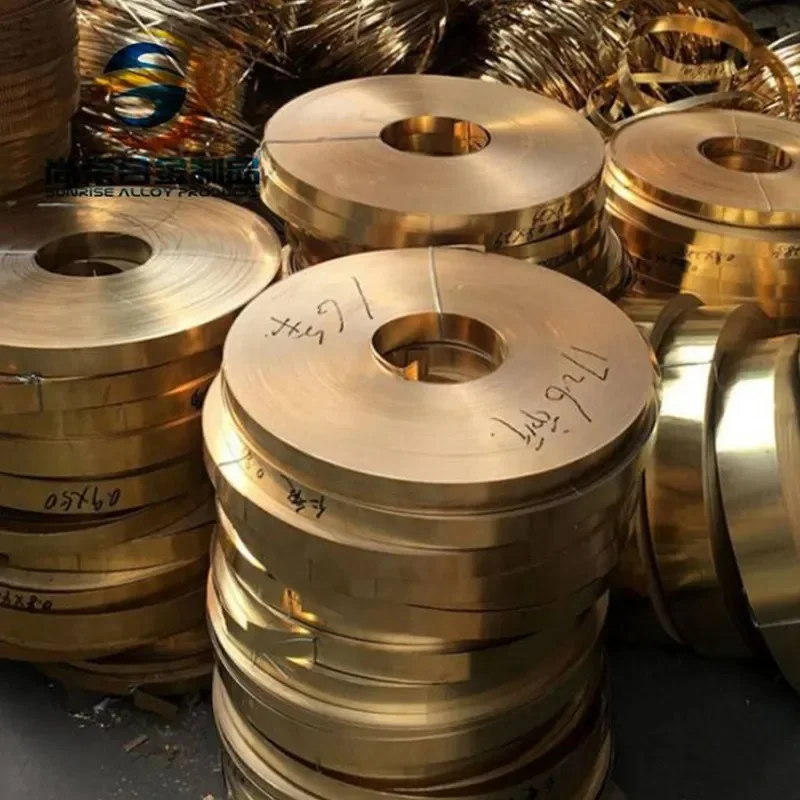 Copper Plate Strip C26800 Brass Sheet H65 Cuzn35 Cz107 1mm Thickness