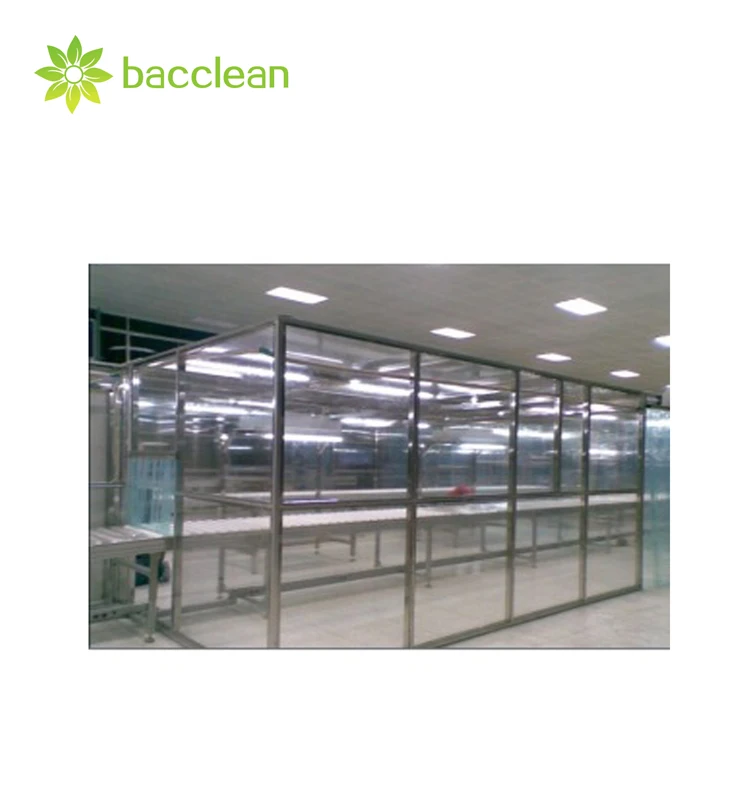 ISO Standard Modular Clean Room Clean Booth Price with Organic Glass