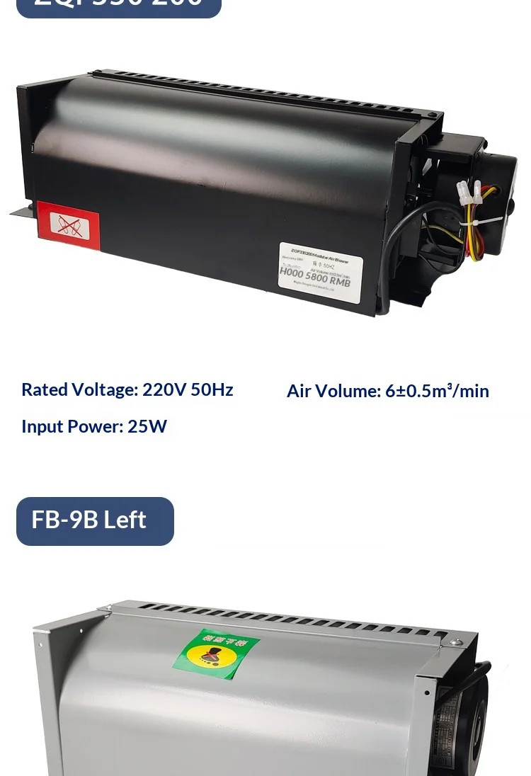 Cross Flow Fan, FB-9B, Roof, KONE, 1042B - detail 12