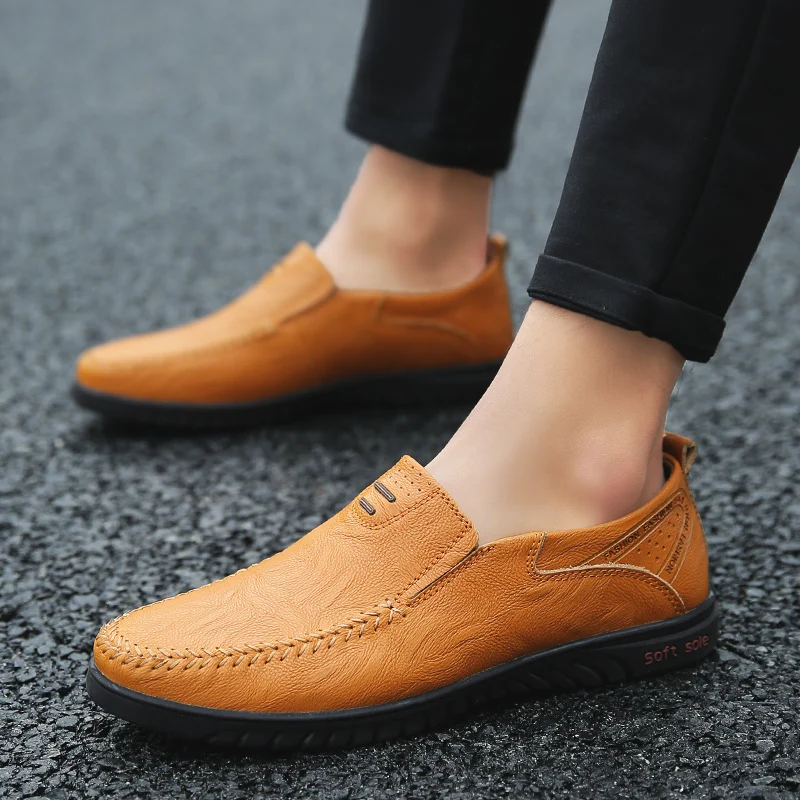 Men's Casual Lightweight Boat Shoes Low Top Slip-On Loafer walking shoes men sneakers shoes men casual