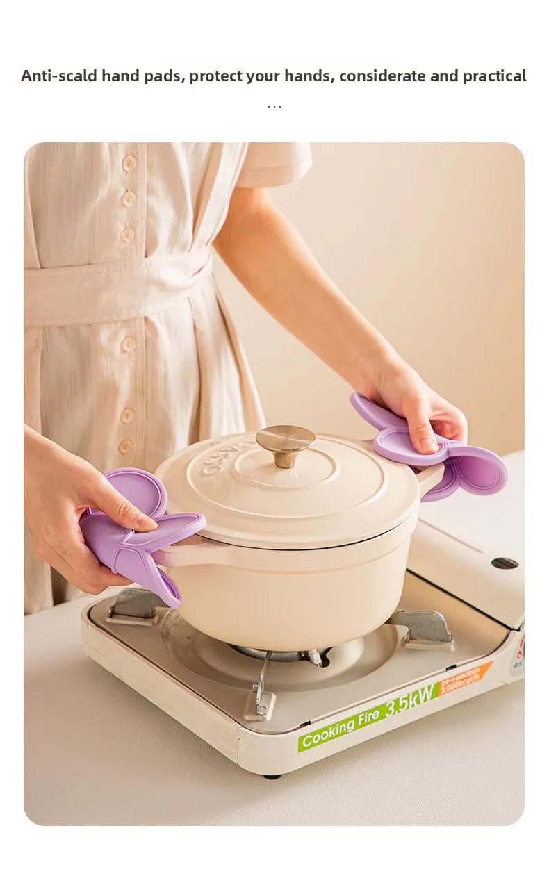 Modern Reusable Silicone Heat Resistant Anti-Scalding Placemat Coaster Bowl Plate Mat for Household Countertop Dining factory