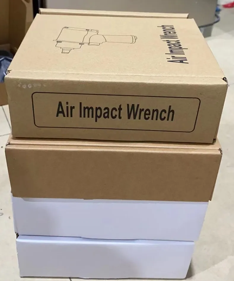 High Quality Air Tool Cordless Impact Wrench Twin Hammer 1/2" Pneumatic