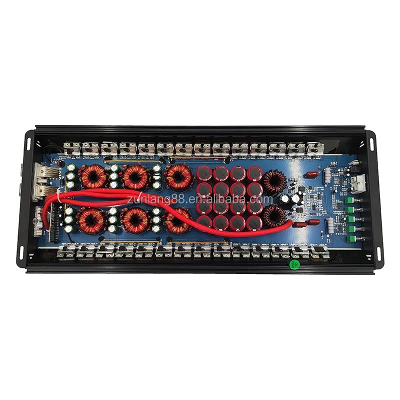 Strong Bass Car Subwoofer Power Amplifier Rms 3000w 1 Ohm Class D Mono