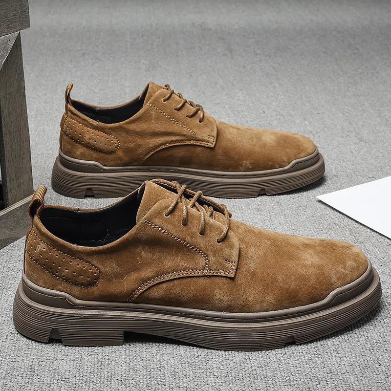 New fashion decorative laces casual moccasin leather tuxedo dress shoes