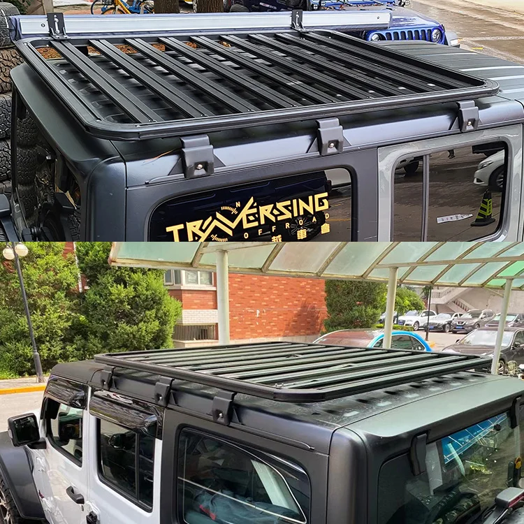 高品質アルミニウム合金 ハードトップ カーゴキャリアバスケット