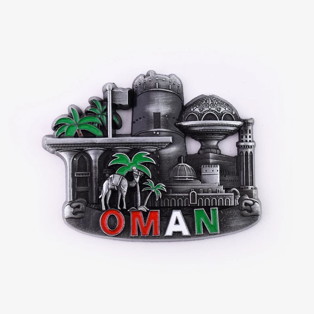 Oman magnete da frigorifero 3D viaggio souvenir regalo casa