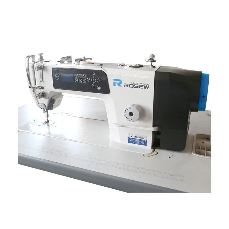 R6S Computerized Type Full Function Single Needle Lockstitch Industrial Sewing Machine