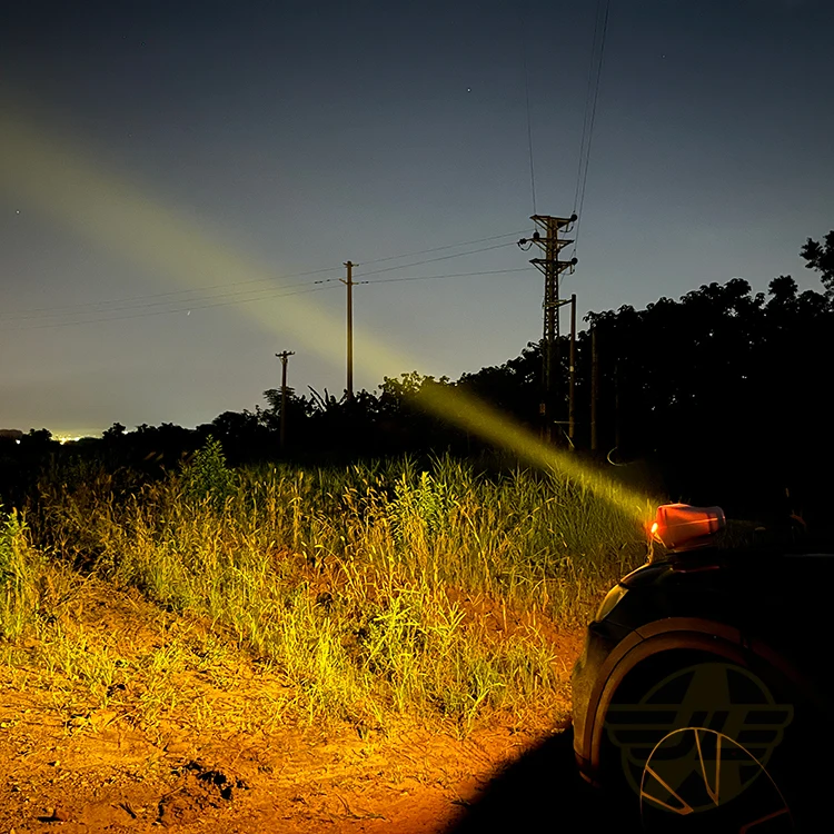 12V Car LED Searchlight 360 Degree Rotating Marine Boat Roof Top Spotlight Outdoor Camping Hunting LED Spot Beam Work Lamp