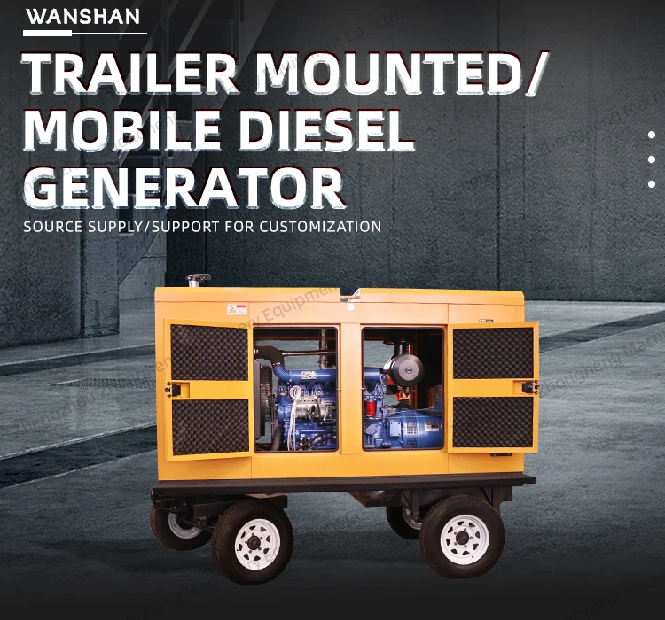 Powered Engine 100kva Standby Electric Dynamo 80kw Diesel Generator For ...