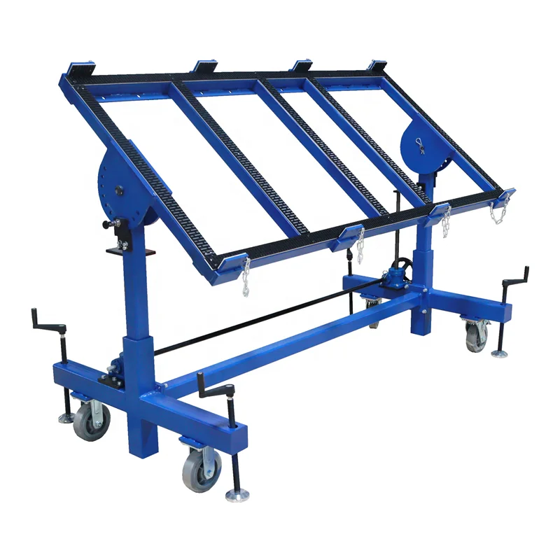 Belino Factory Stone Processing Rotary Table Tilt Work Table with Adjustable Processing Height