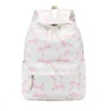 Pink Bow With Beige Base