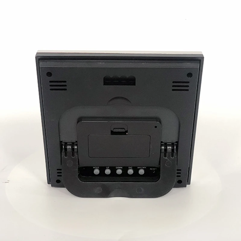 Custom Weather Station Indoor Home Cheap Sale Wholesale Alarm Pretty Elegant Digital Alarm Clock Desk Table Clocks
