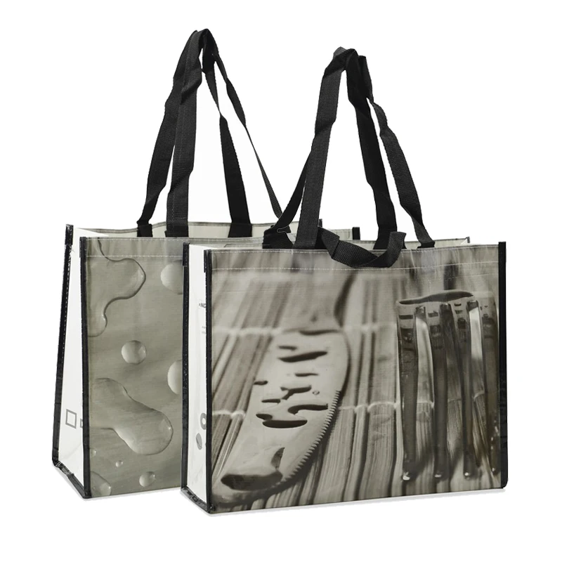 Marketing Everything Clear Vinyl Tote Bags